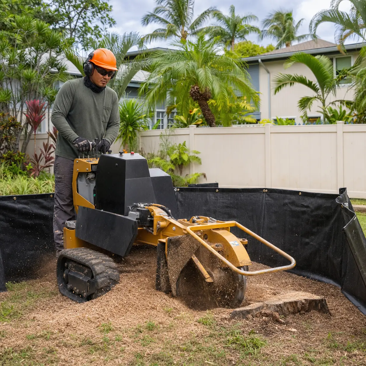 Tree care project completed by Tree Care Experts in Oahu