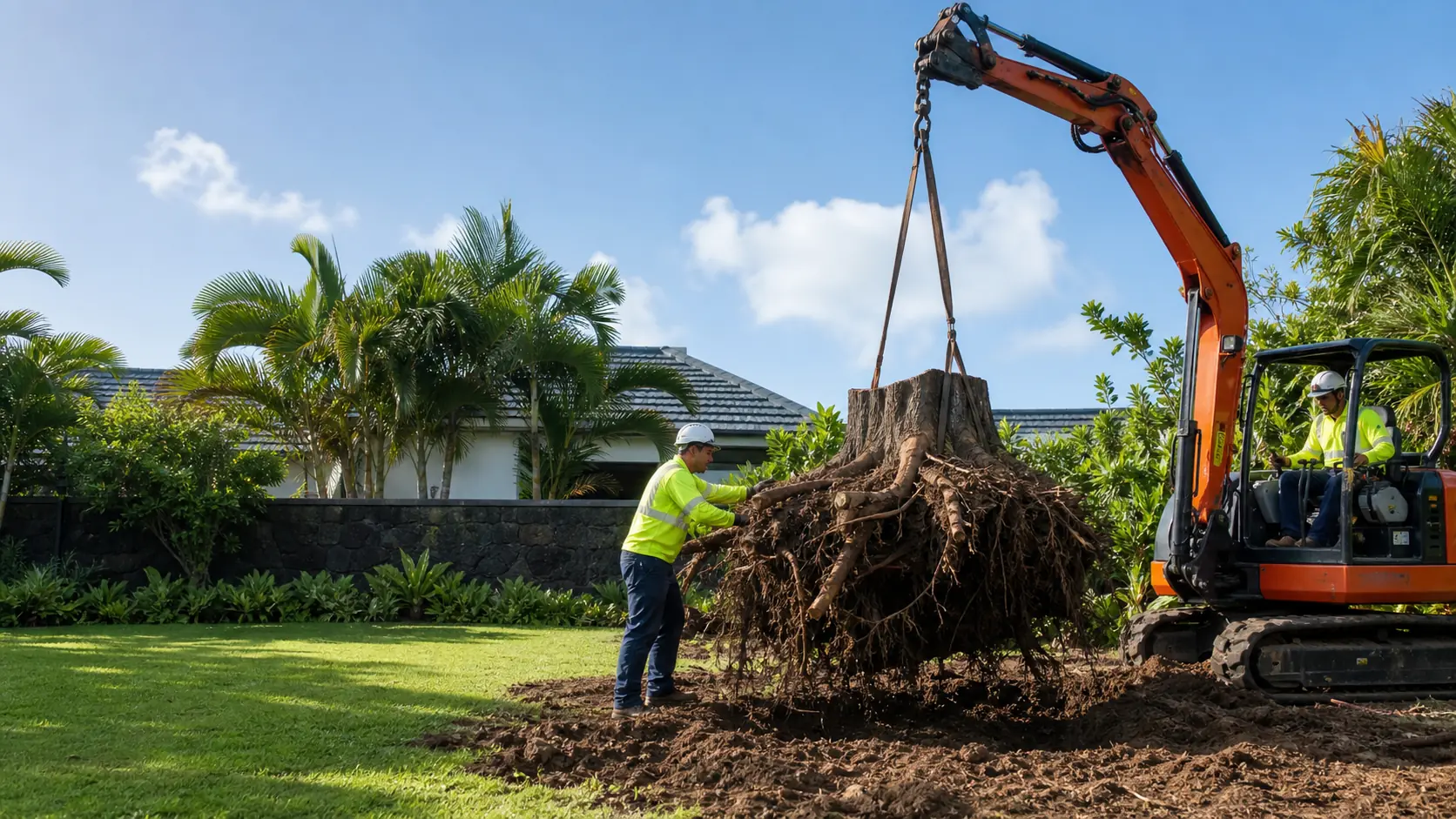 Stump Removal Honolulu, HI - Complete Root-and-All Clearance