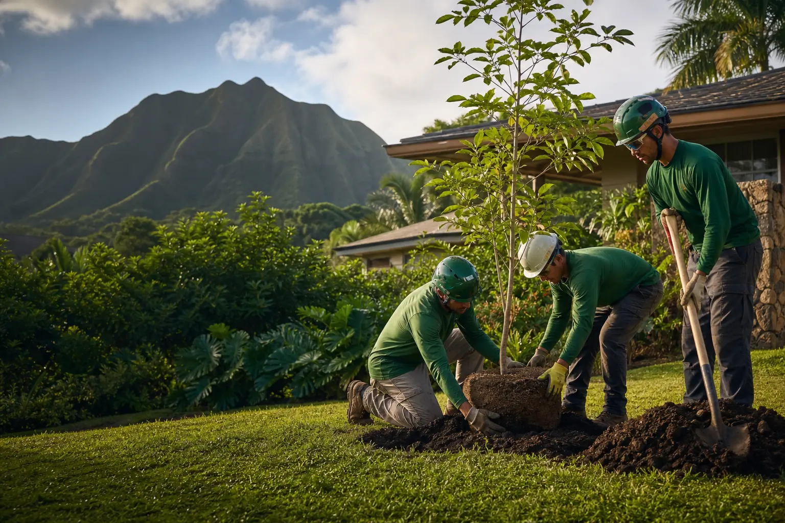 Tree Planting Honolulu, HI - The Right Tree, in the Right Place