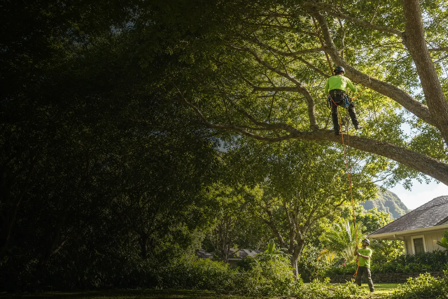 Tree Thinning Honolulu, HI - Reduce Wind Load Without Losing Your Tree